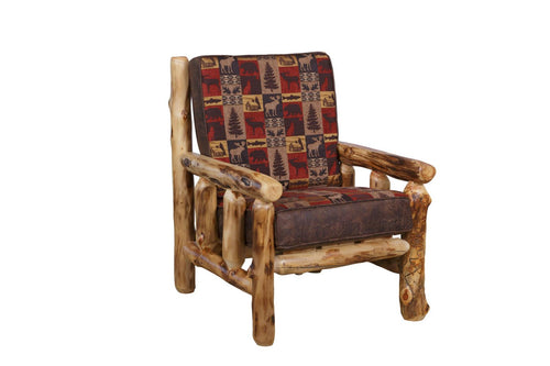 Amish Handmade Log Chairs